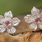Lotus earrings
