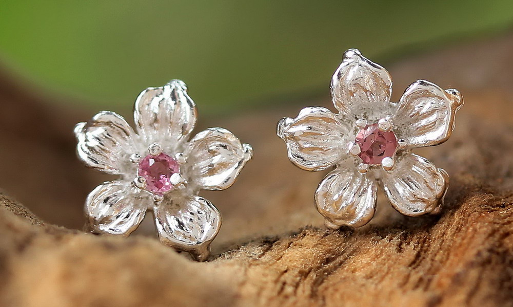 Lotus earrings